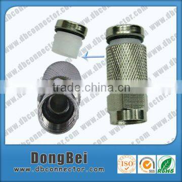 rg6 rg59 compression f connector of Dongbei Dobest supplier