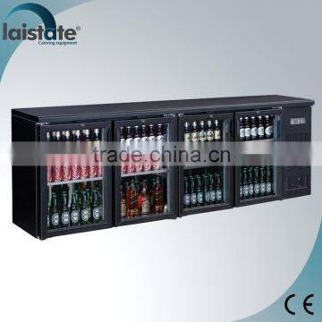 4 Glass Door Beer Back Bar Cooler