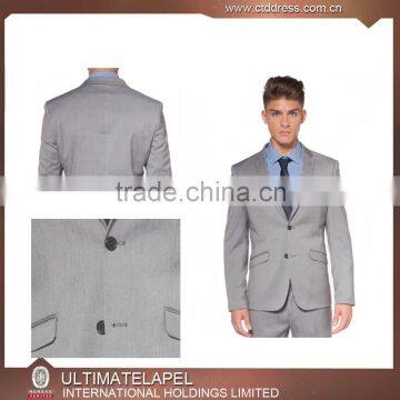 2016 100% wool custom two buttons classic custom made wholesale mens dress suits                        
                                                                                Supplier's Choice