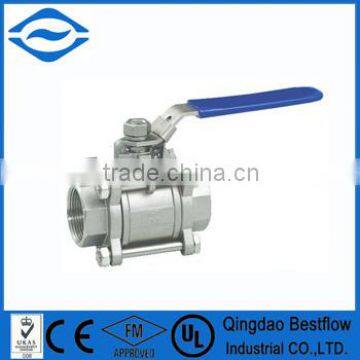 SS316 ball valve threaded ends