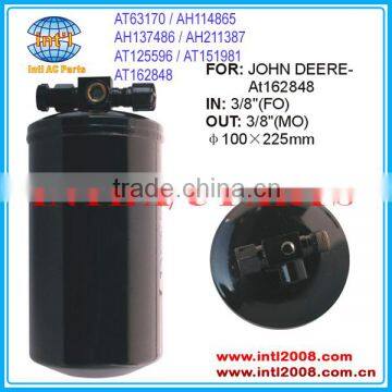 A/C Receiver Drier For John Deere Tractors 8110 Titan II 6622 / Cotton Pickers 9940 AT63170 AH114865 AT162848 AMX10156