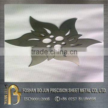 2016 sheet metal fabrication customized precision laser cutting decorative parts