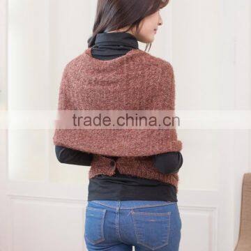 Fantastic functions, poncho scarf, scarf and shawl 2016, all made in Taiwan products, designed by Korean desinger