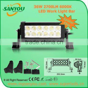 New Design Epistar Chips 36w 2700lm 6000k LED Work Light