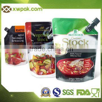 Resealable Stand up Pouch With Spout photo-4
