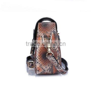 Top Grade Python Leather Ladies Shoulder Bag, Women Bag From Guangzhou Manufacture photo-3