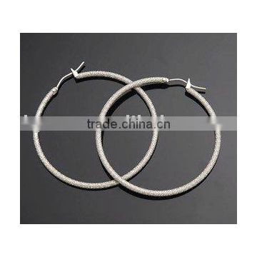 Fashion meatal gift hoop earrings