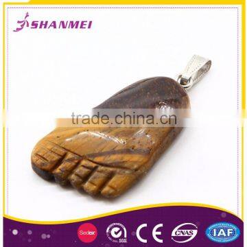 Strict Quality Check Factory Carved Mix Color Pendants Stone