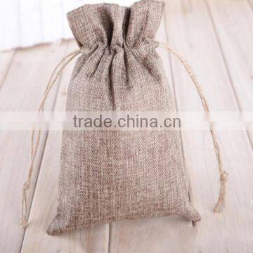 Express Supplier Wholesale Cotton Linen Drawstring Bag photo-3