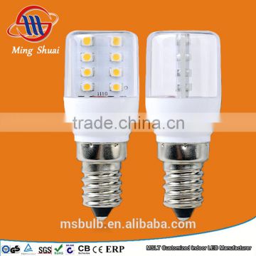 Zhejiang factory direct sale, SMD2835 PC T25 fridge led lamp 1W/0.8W 220-240V 200LM hot sale with TUV CE approved