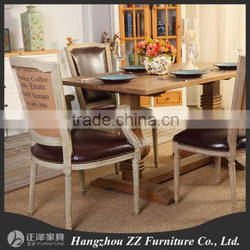 oval solid wood dining table