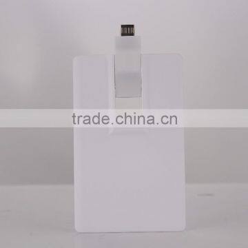 alibaba china card OTG usb,factory price business card OTG usb flash drive with dual usb, 2015 credit card OTG usb flash drive