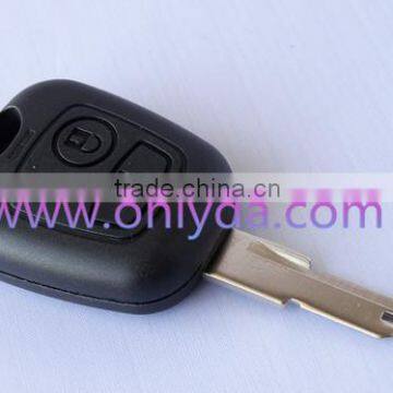 Cit-roen-R04 for Citreon remote key with two buttons NE73 blade