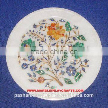 White Stone Plate Indian Plate