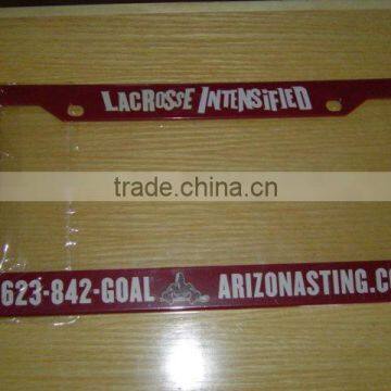 Factory Promotional!! Hot Selling Low Price Car License Frame With Chrome Finish