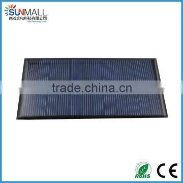 High effciency mini epoxy resin pet laminated solar panel 3W