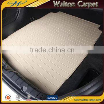 High quality 3D ribbed non-toxic anti slip durable leather trunk carpet