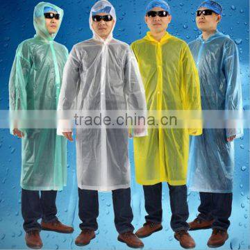 Cheap Disposable Rain Poncho With Ball/ Disposable Raincoat/ Rain Coat photo-2