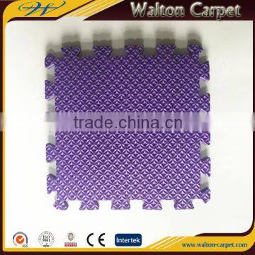 Plain color purple 25mm thickness high quality eva puzzle kids mat