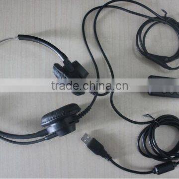 Professional call center RJ9/RJ11 telephone headset