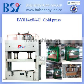 BY814 * 8/4C Plywood machine/cold press machine