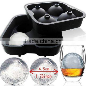 Ice Cream Tools Type and Stocked,Eco-Friendly Feature 4 Whiskey Ice Balls