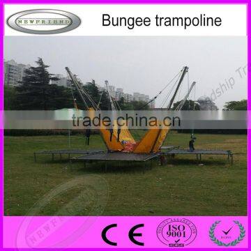 China factory Hot sell inflatable bungee trampoline sale