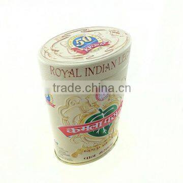 Tin Packaging Use and Tinplate Material Oval Shape Air Tight Tin Box photo-2