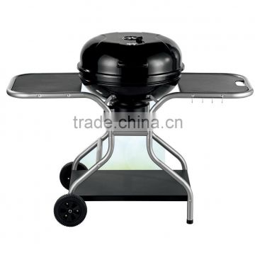 22 inch Deluxe charcoal BBQ grill with trolley