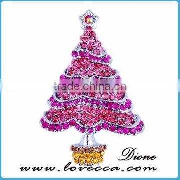 New Hot Most Beautiful Christmas CRYSTAL BROOCH PINS For Christmas Party