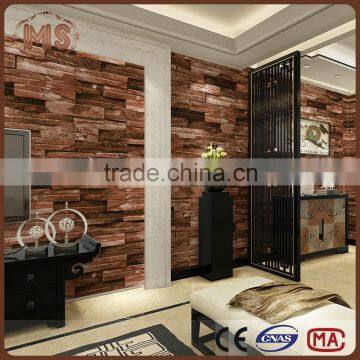 new products 2016 pvc wallpaper kitchen/velvet wall paper pvc/decorative pvc wallpaper