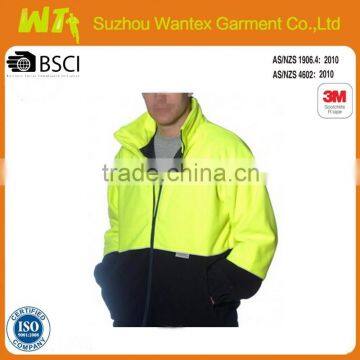 Australia POLYESTER thick POLAR FLEECE YELLOW Jacket