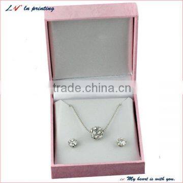 high quality box for jewelry sets made in shanghai