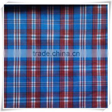 new style check shirting fabric