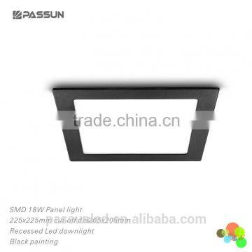 fashion square 18w recessed led downlight / led panel light