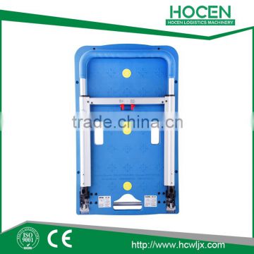 Foldable Mute Steel Hand Platform Trolley