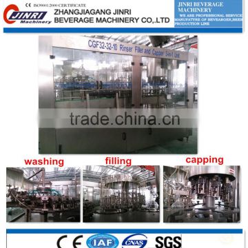 glass bottle carbonated soft drink filling machine