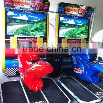42 Inch Manx TT Arcade Motor Bike Racing Game Machine