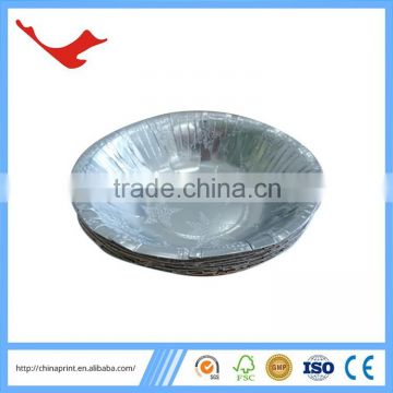 006 FSC material disposable foil bowl for party