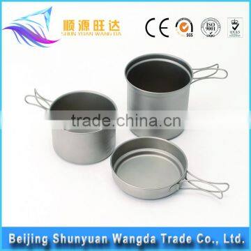 The price of Titanium Cookware Titanium Bowl/Titanium pot/Titanium Pan