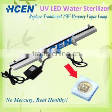 Ultraviolet light water treatment 2.2GPM uv led water sterilizer