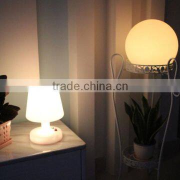 Led plastic table lamp/rotomolded table lamp/LED Decorative Table Lamp