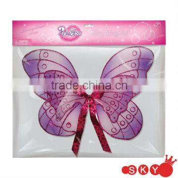 2014 Wholesale kids butterfly wings for girls fairy halloween costume butterfly wings