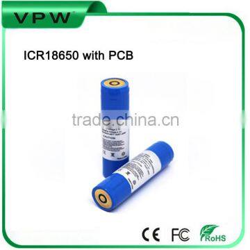 Safe!! High quality 3.7V Rechargeable battery li-ion battery with PCB