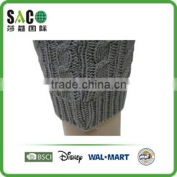 Lace Cuff Cable Pattern With Buttons Legwarmers photo-6