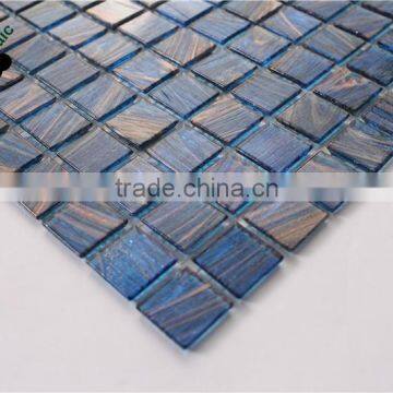 SMH10 Building Materials Mosaic Wholesale Columns Mosaic Goldline Glass Mosaic photo-5