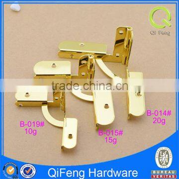 light gold jewelry box parts