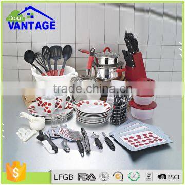 90pcs Kitchen Accessories Cooking Pots and Pans Ceramic Cookware Manufacturers photo-3