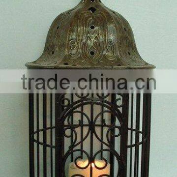Metal Home Decoration Hurricane Lantern