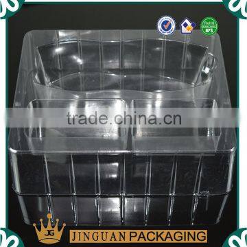 2016 Wholesale PVC Flocking/ PS Clear Cosmetic Thermoformed Tray